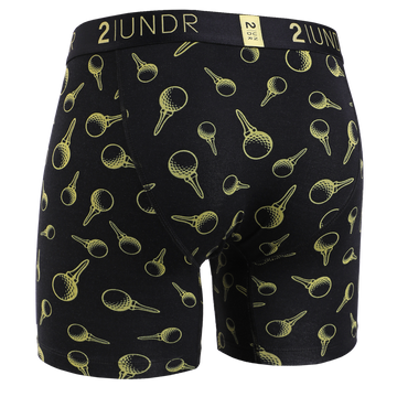 2Undr Swing Shift Boxer Brief Prints - Gold Tees - 0