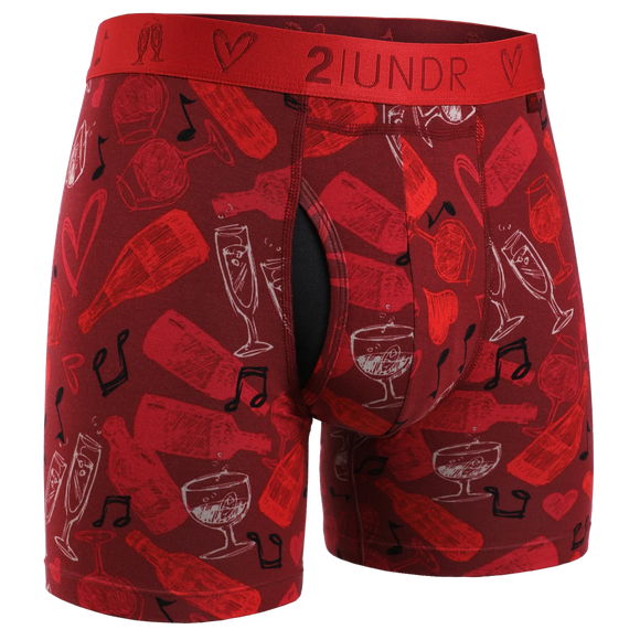 2Undr Swing Shift Boxer Brief Prints -Valentinto