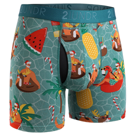 2Undr Swing Shift Boxer Brief Prints - Krisp Kringle