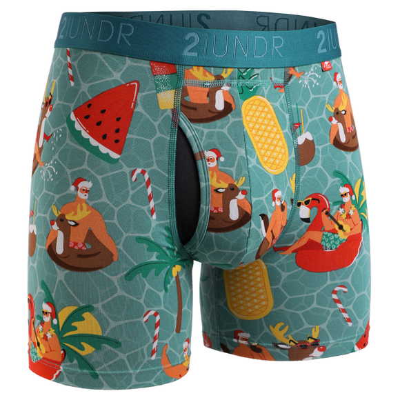 2Undr Swing Shift Boxer Brief Prints - Krisp Kringle