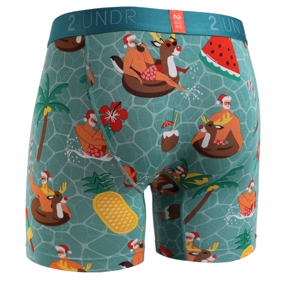 2Undr Swing Shift Boxer Brief Prints - Krisp Kringle