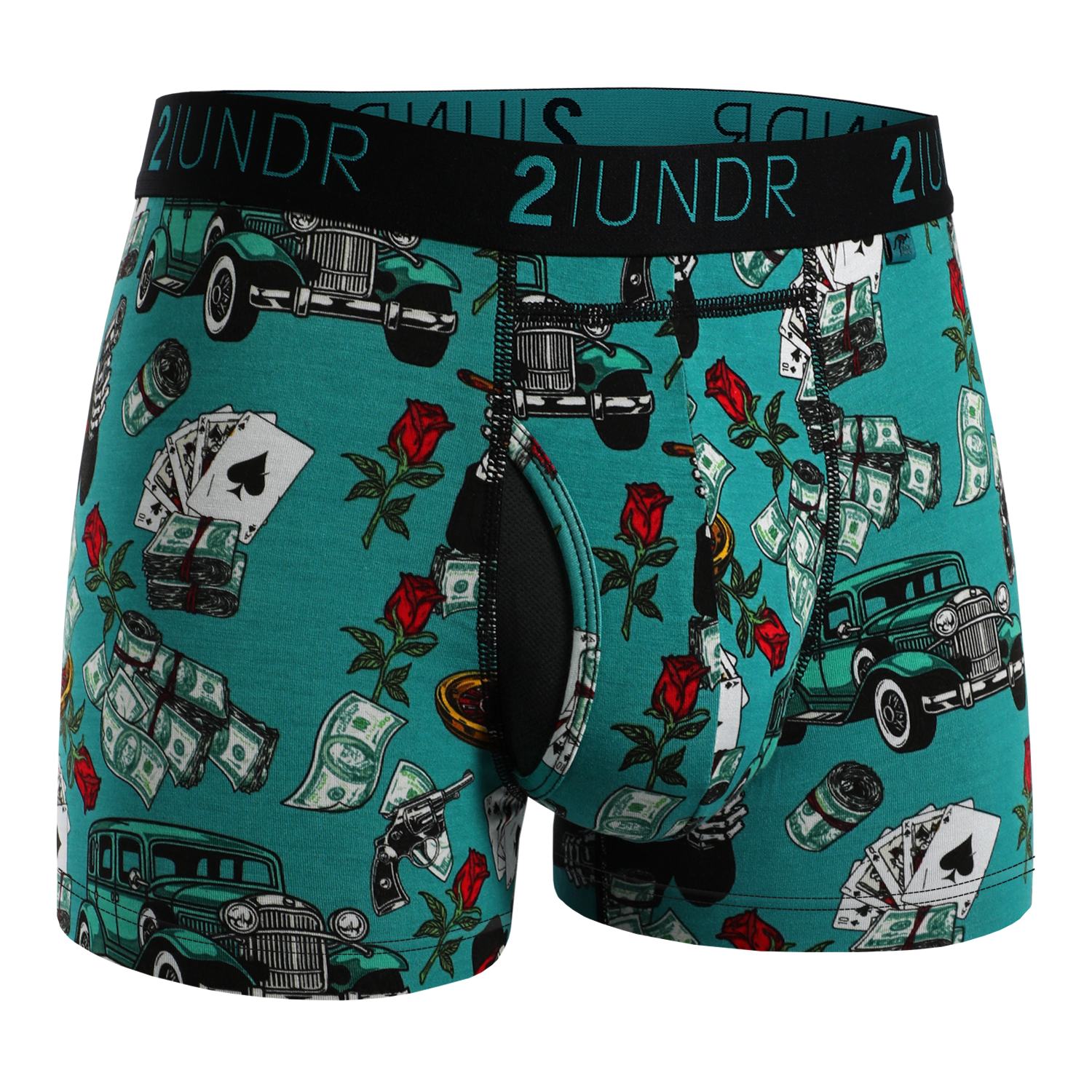 2Undr Swing Shift Trunk Print  - Mobsters