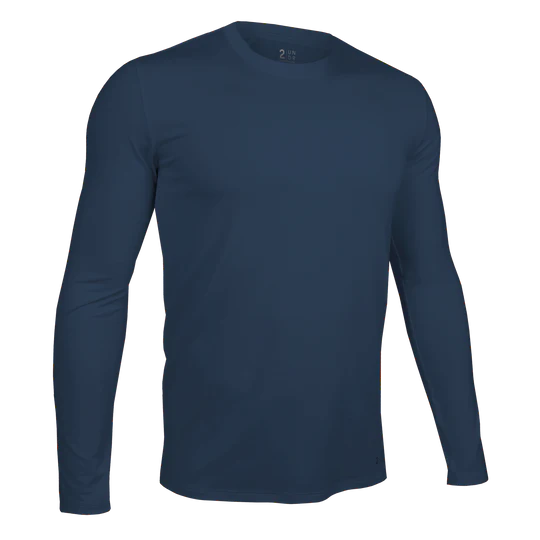 2Undr Luxe Long Sleeve Crew tee