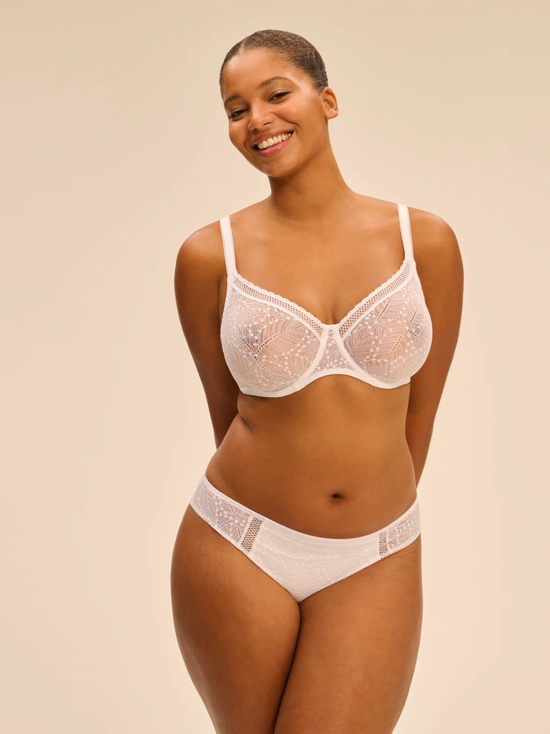 Simone Perele Comete Full Cup Bra - White