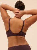 Simone Perele Comete Full Cup Bra - Dark Brown-6