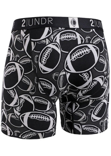 2Undr Swing Shift Boxer Brief Prints - Grid Iron - 0