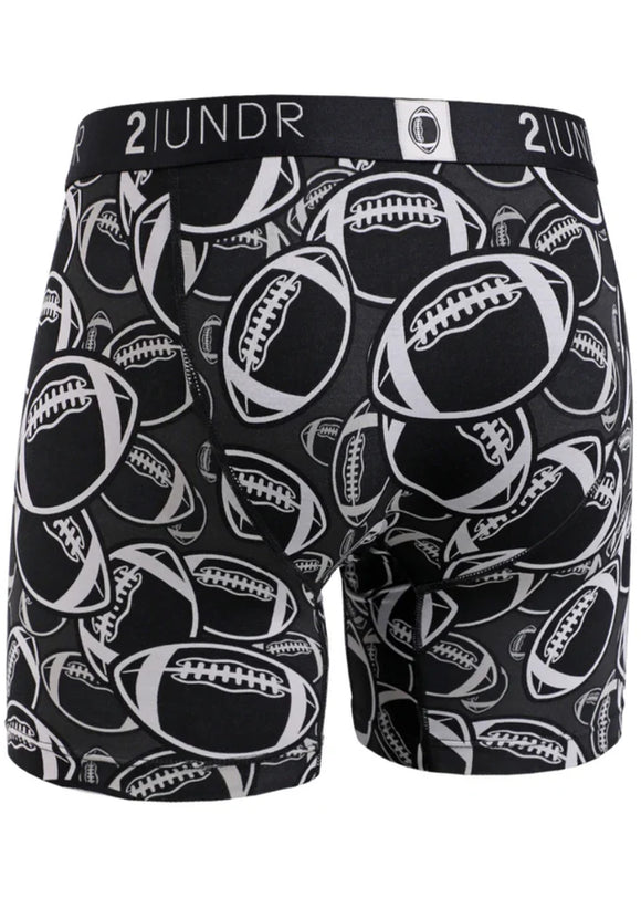 2Undr Swing Shift Boxer Brief Prints - Grid Iron