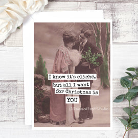 I Know It's Cliche, But All I Want For Christmas Is YOU. - 0