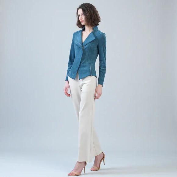 Clara Sunwoo Soft Suede Signature Jacket