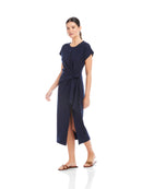 Fifteen Twenty Marissa Side-Knot Midi Dress-6