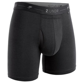 2Undr Day Shift Boxer Brief Solid - Black - My Filosophy