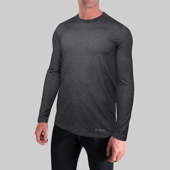 2Undr Luxe Long Sleeve Crew tee - My Filosophy