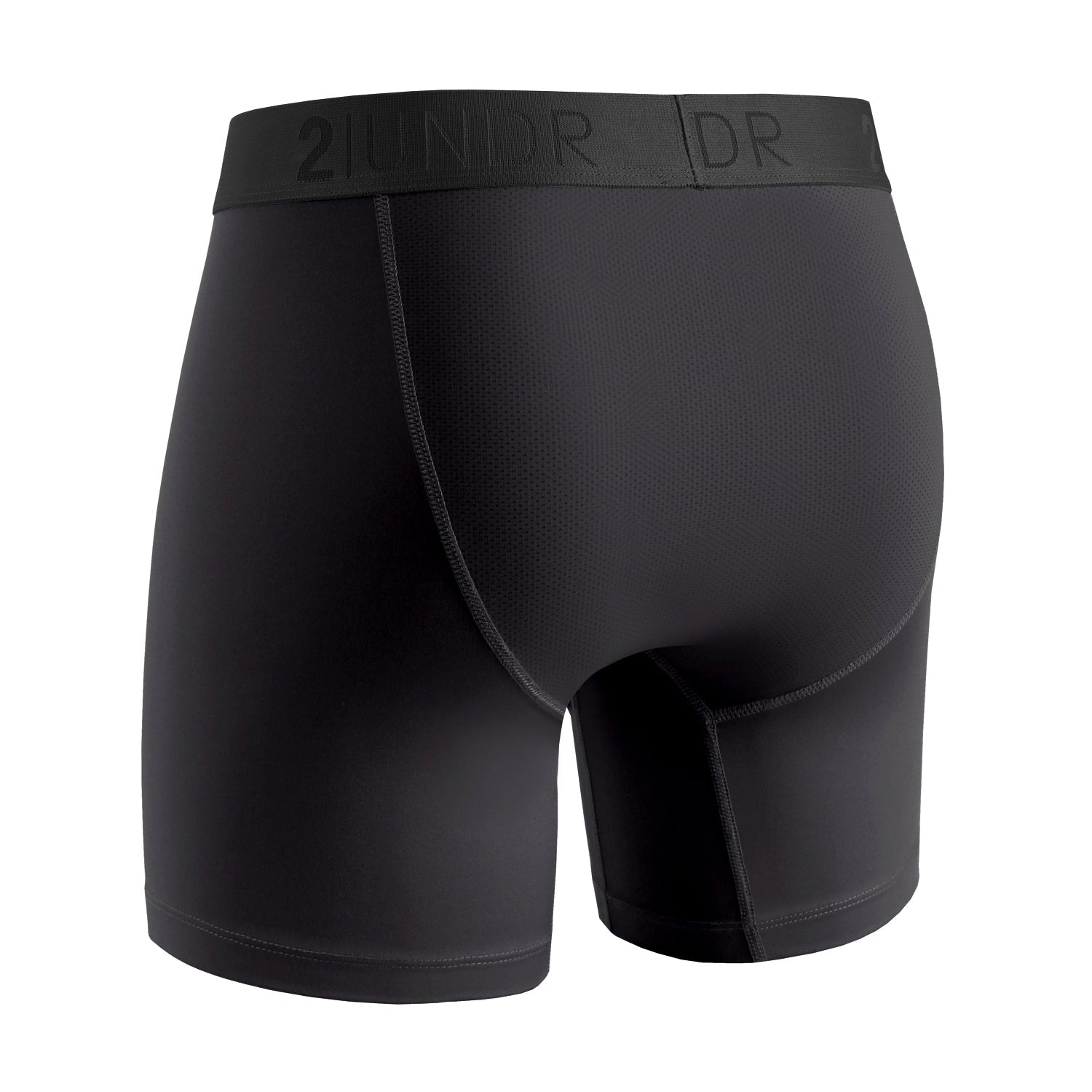 2Undr Power Shift 6" Boxer Brief Solid - Black - My Filosophy