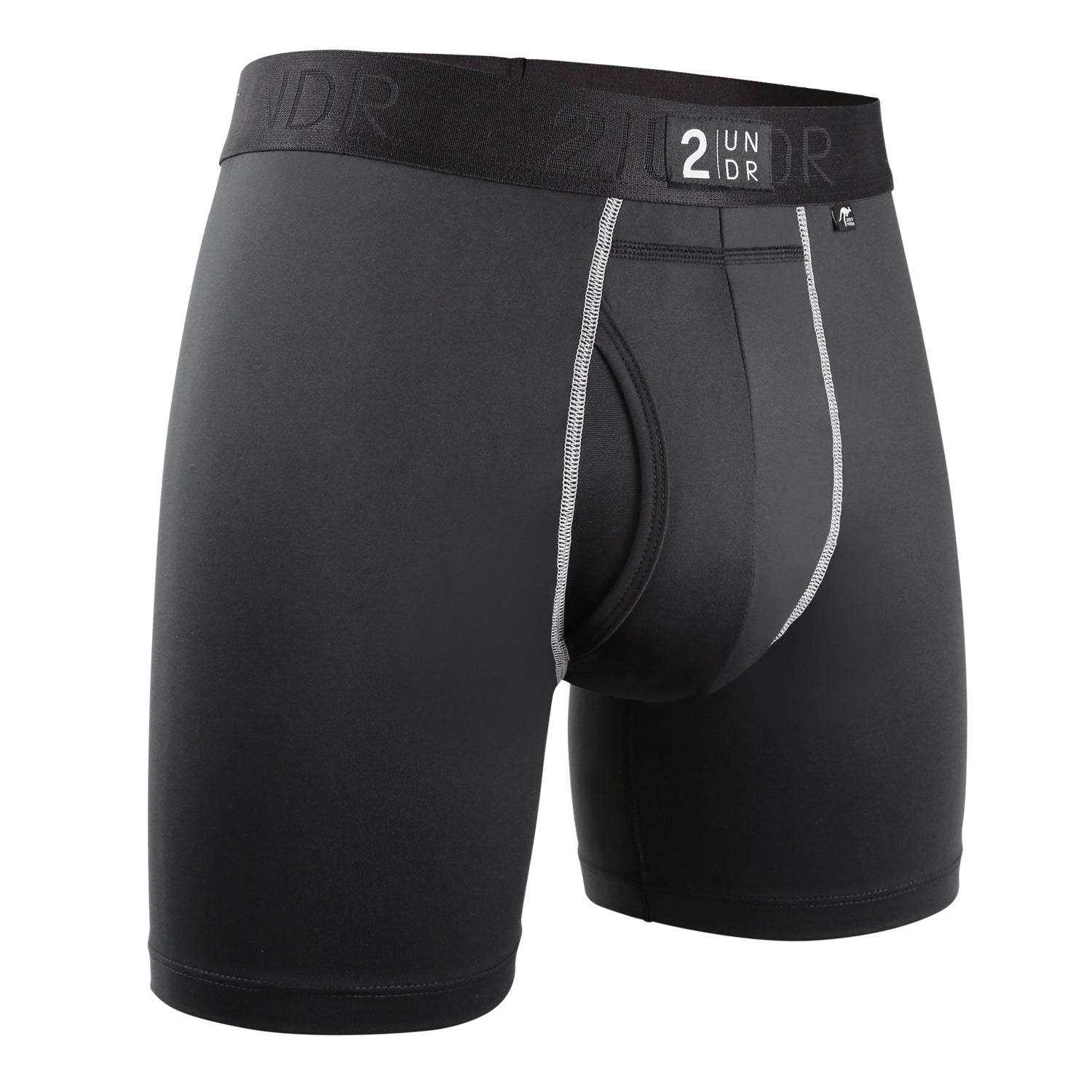 2Undr Power Shift 6" Boxer Brief Solid - Black - My Filosophy