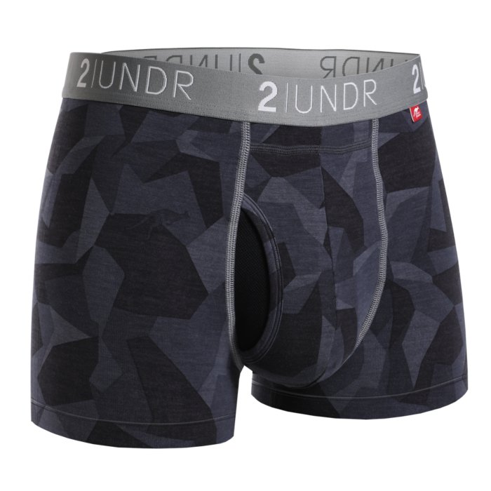 2Undr Swing Shift 3" Trunk Prints - Black Camo - My Filosophy