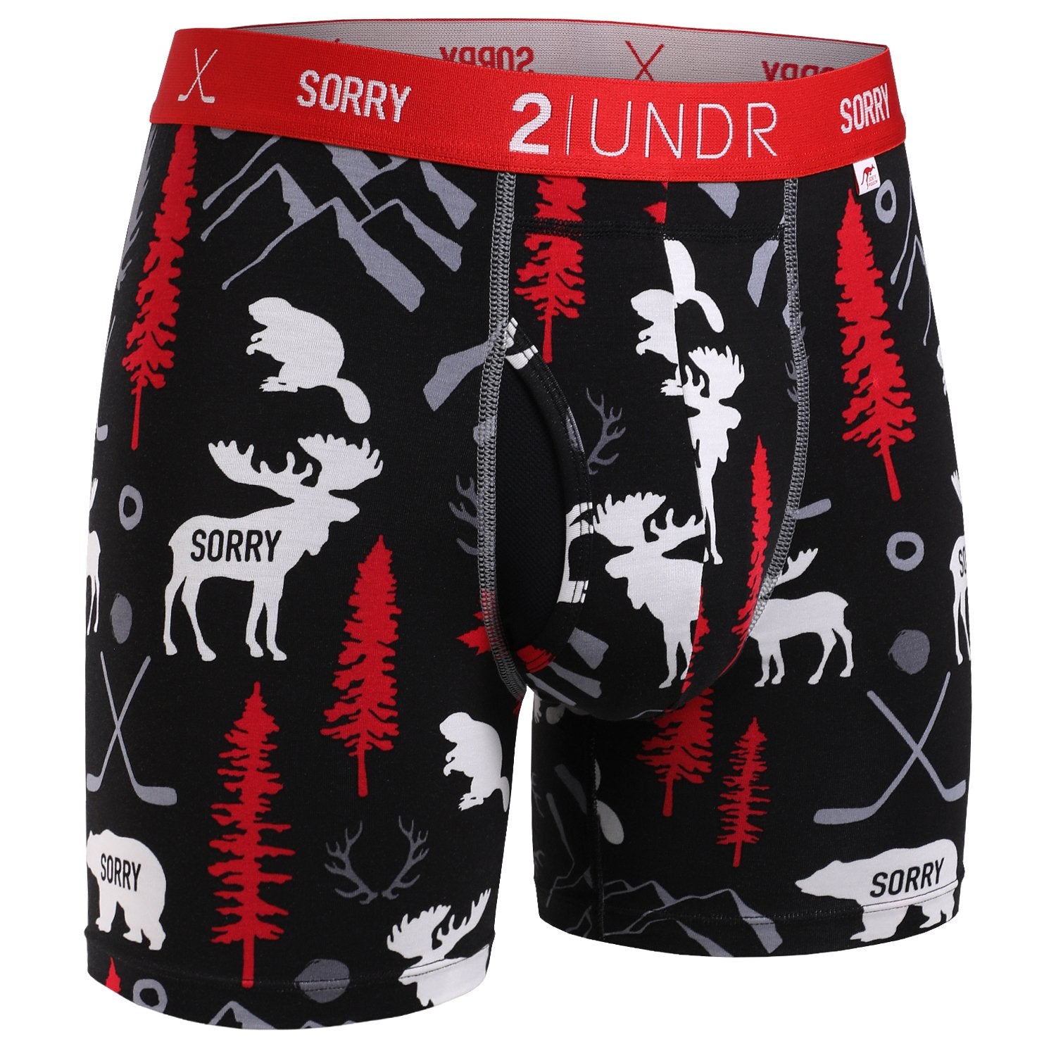 2Undr Swing Shift Boxer Brief Prints - Sorry Eh - My Filosophy