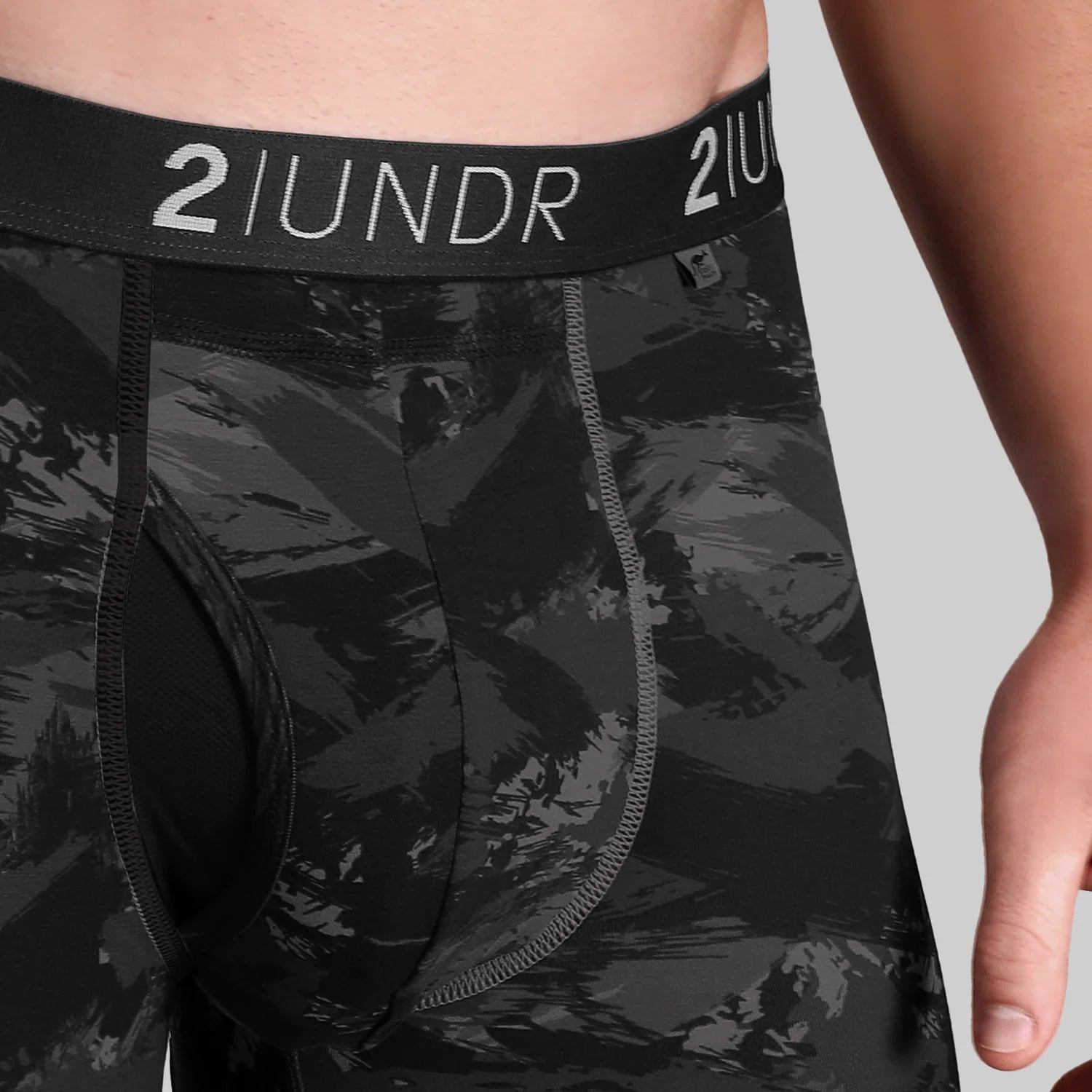 2Undr Swing Shift Trunk Print - Black Storm - My Filosophy