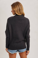 Slouch Dolman Sleeve Pullover - RESTOCKING-37
