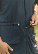 Scout Zip Front Athletic Midi Dress-9