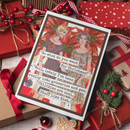 Funny Christmas Card. Really Into Groceries and Gas. Vintage-2