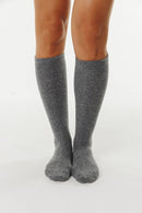 Knee High Wool Cashmere Socks-1