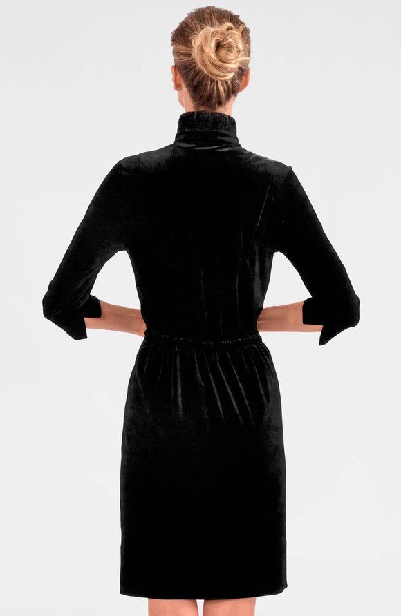 Gretchen & Scott Twist & Shout Dress - Silky Velvet - COMING SOON