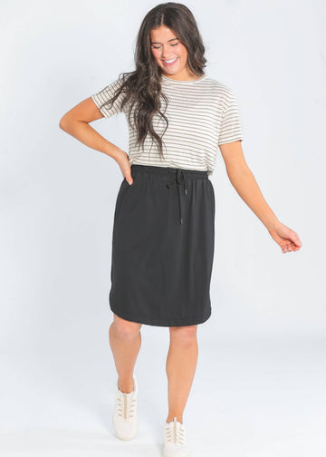 Inherit Kenedi Bone White Sport Skirt