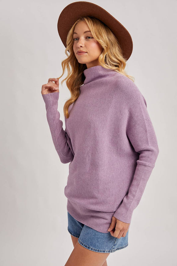 Slouch Dolman Sleeve Pullover - RESTOCKING