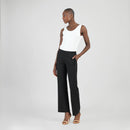 Clara Sunwoo Rayon-Ponte Knit  Loose Leg Pocket Pant - ARRIVING SOON-4