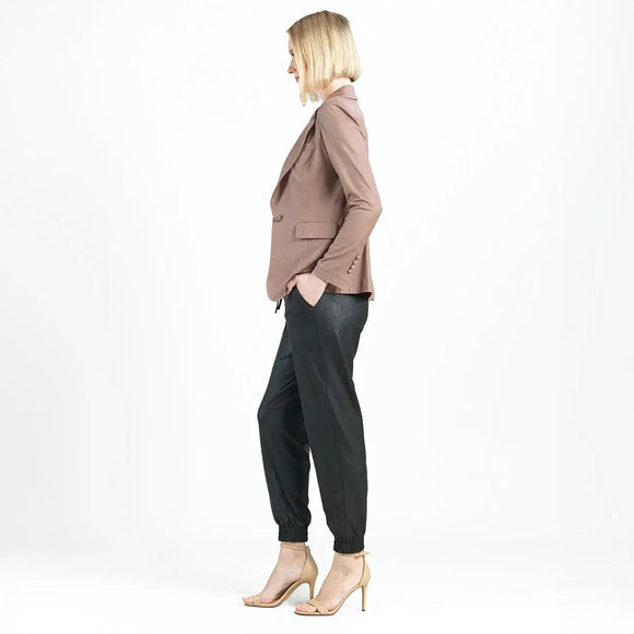 Clara Sunwoo Liquid Leather ™ Signature Pocket Blazer