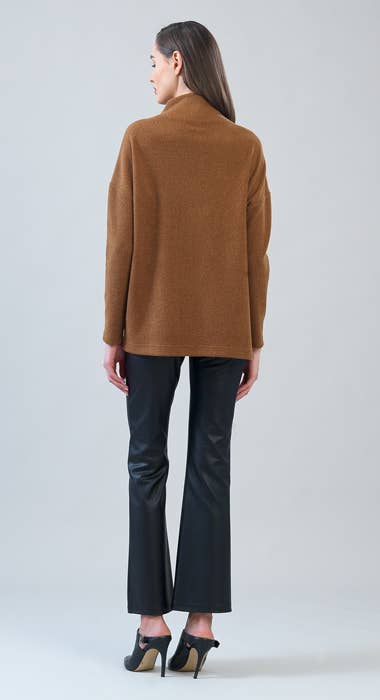 Clara Sunwoo Ultra Soft Ribbed Tunic Sweater