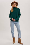 Slouch Dolman Sleeve Pullover - RESTOCKING-32