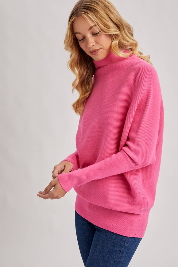Slouch Dolman Sleeve Pullover - RESTOCKING
