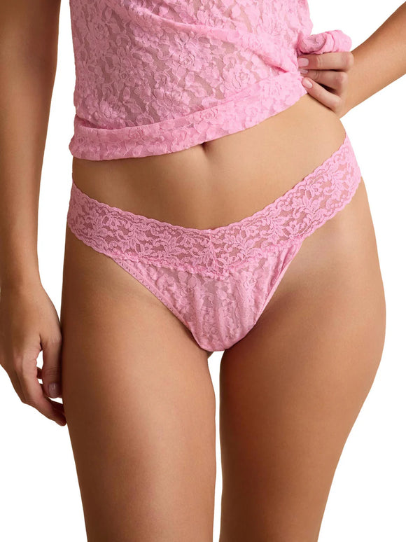 Hanky Panky Signature Lace Original Rise Thong-Packaged 4811p
