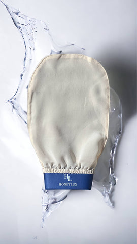 Turkish Silk Exfoliating Mitt - Body & Face - 0