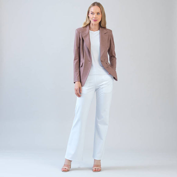 Clara Sunwoo Liquid Leather ™ Signature Pocket Blazer