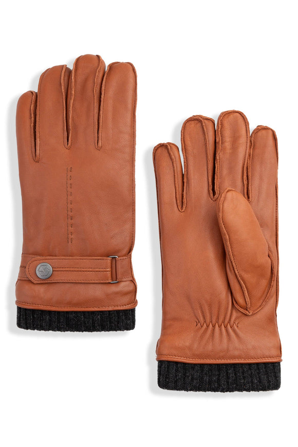 Nelson Leather Gloves by Brume - Men