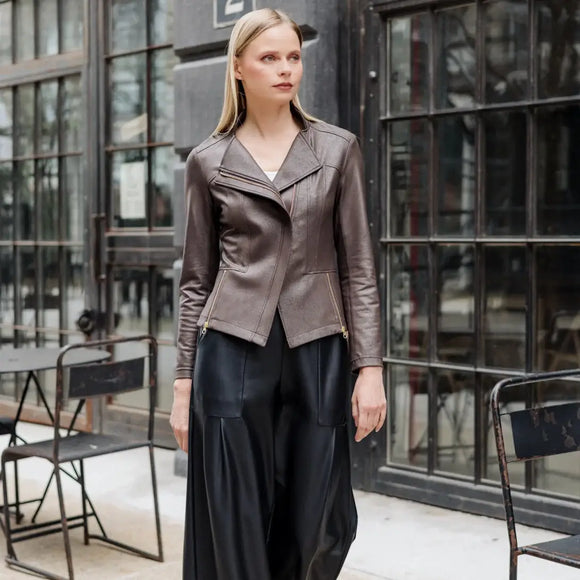 Clara Sunwoo Liquid Leather ™ Signature Jacket
