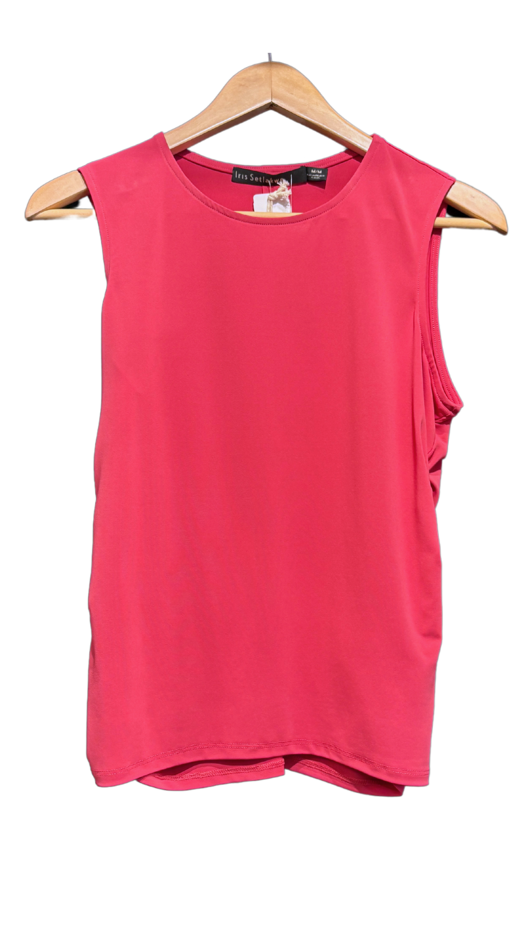 Buy berry Iris Setlakwe Shirred Sleeveless Top