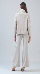 Clara Sunwoo Ultra Soft Travel Knit Turtleneck with Tipped Hem-20
