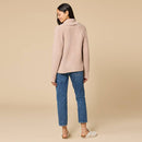 Waffle Marshmallow Cocoon Cardigan-3