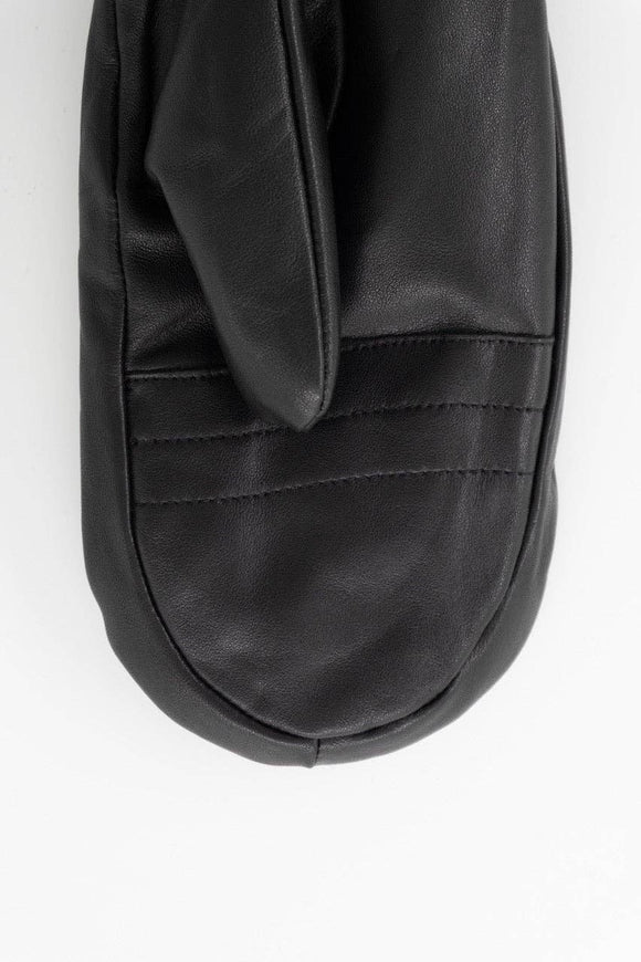 Lake Louise Luxury Leather Mittens by Brume — Women - RESTOCKING