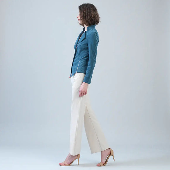 Clara Sunwoo Soft Suede Signature Jacket