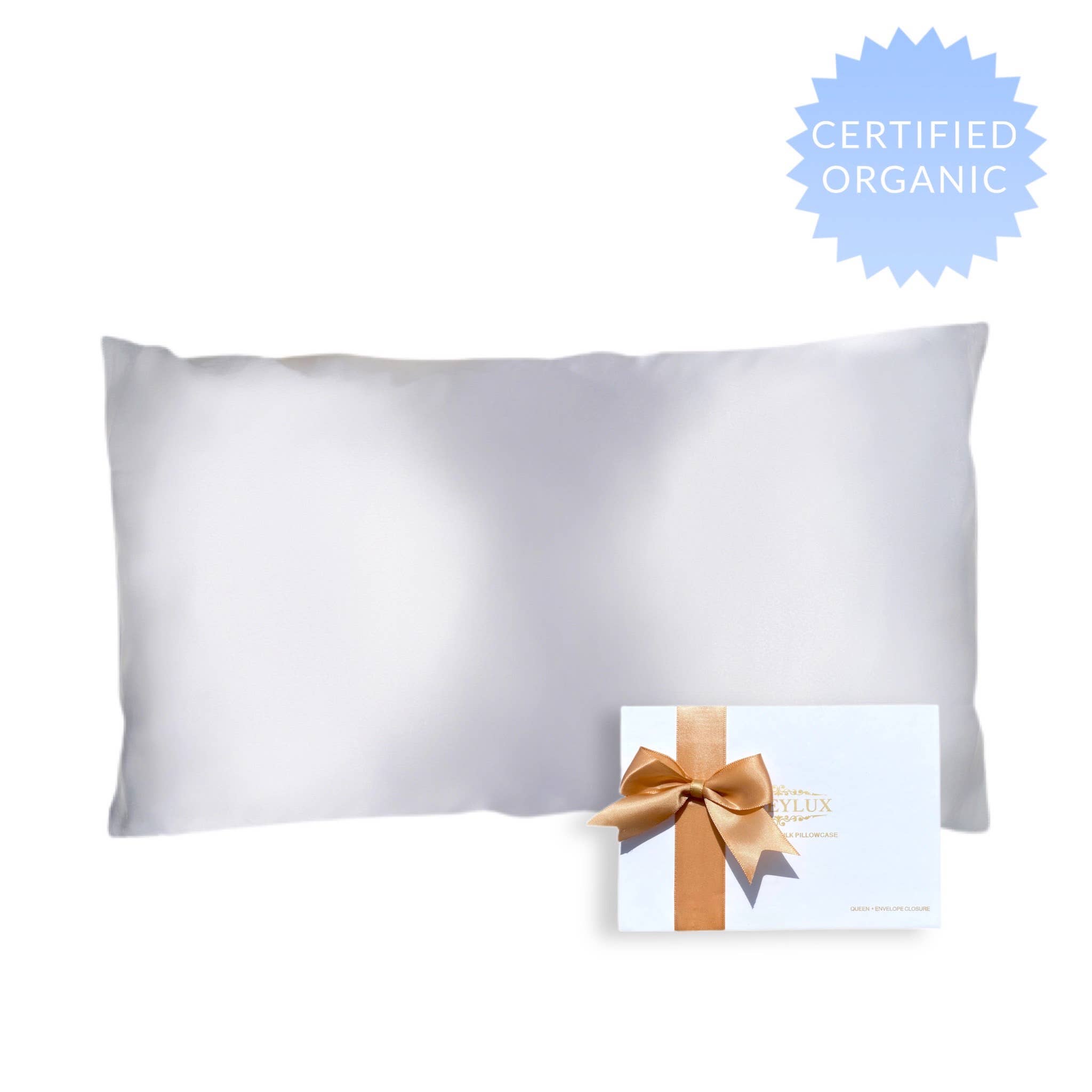 Honey Lux Organic Silk Pillowcase