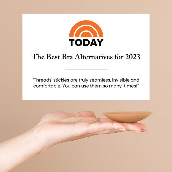 Threads Invisible Reusable Nipple Covers (Silicone Stickies)