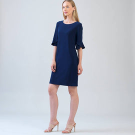 Clara Sunwoo Tulip Cuff Back Tie  Dress - 0