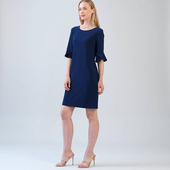 Clara Sunwoo Tulip Cuff Back Tie  Dress