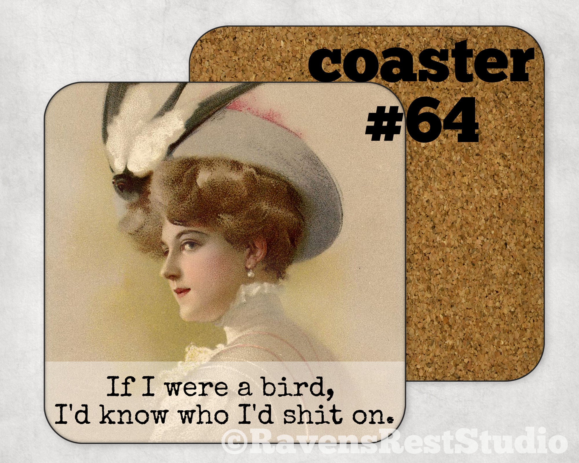 COASTER. If I were a bird, I'd know who to shit on.