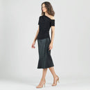 Clara Sunwoo Angular Drape Neck Off Shoulder Top-9