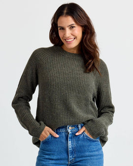 Cashmere Fisherman Crew by Pura Cashmere